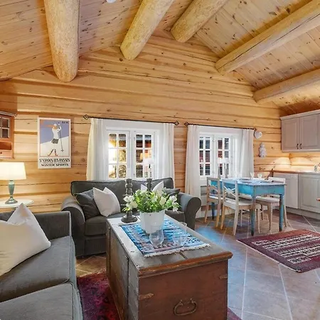 Log In Valdres Fireplace Sauna 1000 M Above Sea Level Vakantiehuis