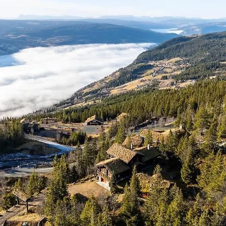 Log In Valdres Fireplace Sauna 1000 M Above Sea Level 度假居